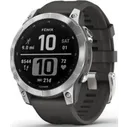Умные часы Garmin Fenix 7, серебристый/черный