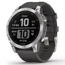 Garmin fenix 7 - Серебро с графитовым ремешком