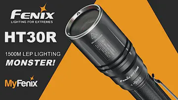 Лазерный Фонарь FENIX HT30R распаковка, тест и быстрый обзор + белый свето-фильтр Nitecore 40mm